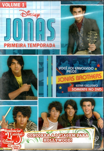 Dvd Jonas Brothers - Primeira Temporada Vol 1