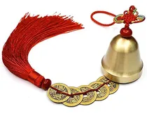 Comprar Fianup Campana China De Feng Shui Con 5 Monedas Para La Riqu
