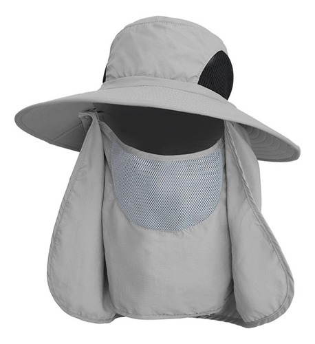 Sombrero De Protección Solar Para Exteriores, Rayos Uv Y Som