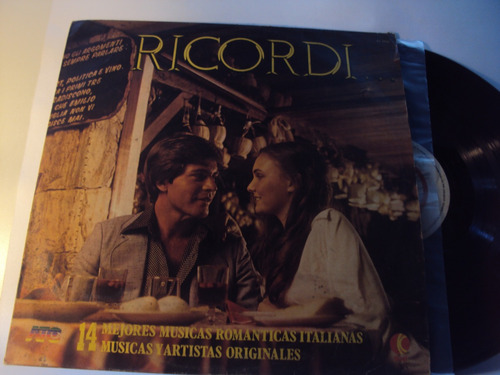 Vinilo Lp 150 Ricordi 14 Mejores Canciones Romanticas Italia