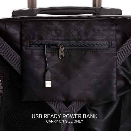 Swiss Gear 7272 Usb Energie Equipaje De Mano Expandible 19