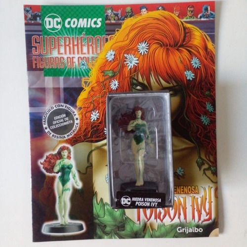 Revista + Figura Coleccionable Dc Comics. Hiedra Venenosa.