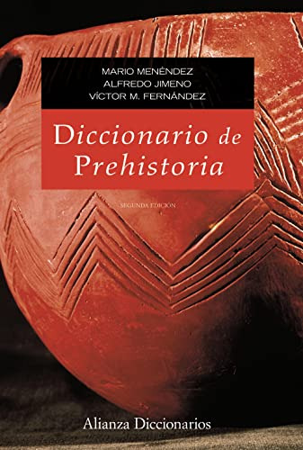 Libro Diccionario De Prehistoria De Mario Menéndez, Alfredo
