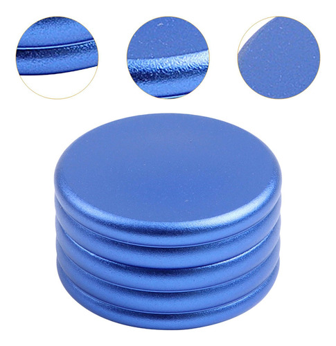 Snooker Cue Tip Box De Almacenamiento Compact Cue Tip Azul