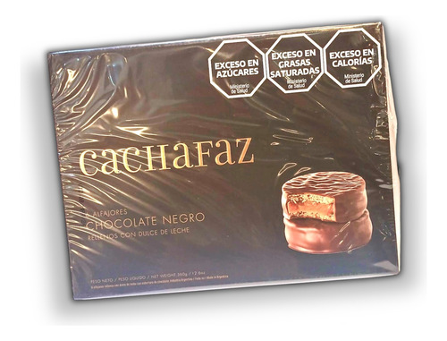 Alfajor Cachafaz Promo Estuche X6un - Barata La Golosineria 