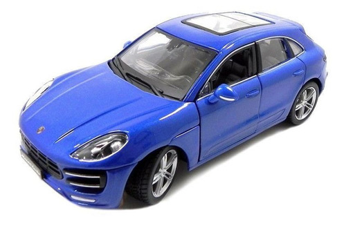 Miniatura Porsche Macan 1/24 Azul