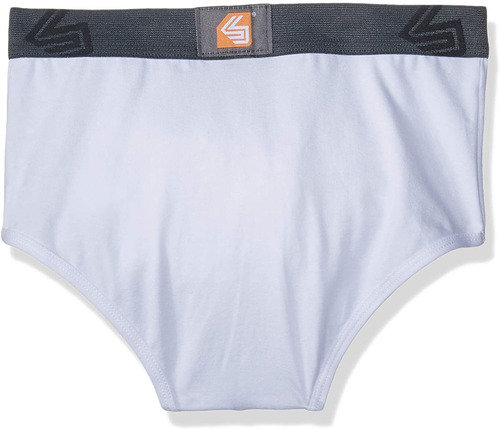 Imagen 2 de 3 de Set 2 Calzoncillos Shock Doctor Con Copa Bioflex Niños