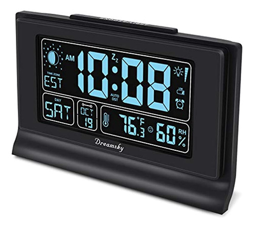 Dreamsky Reloj Despertador Con Configuración Automática Con 