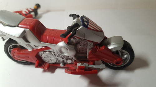 Motocicleta De Ataque | Capitán América | Figura De Acción (Usado)