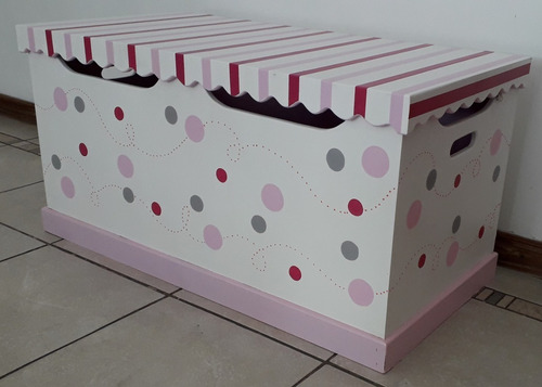 Imagen 7 de 9 de Baul Infantil Guardajuguetes Personalizado