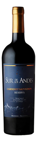 Vino Sur De Los Andes Reserva Cabernet Sauvignon X750cc