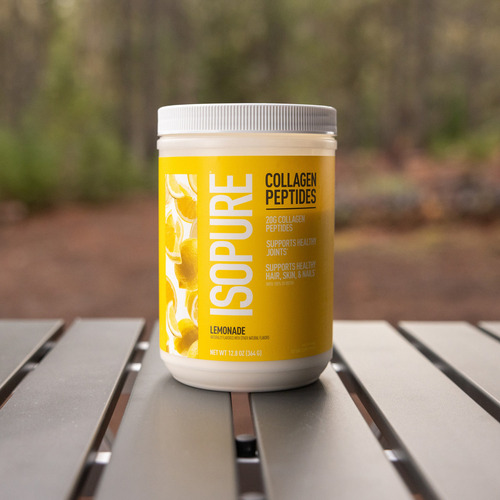 Collagen Peptides Isopure Colágeno De Péptidos Usa Sabor Limón