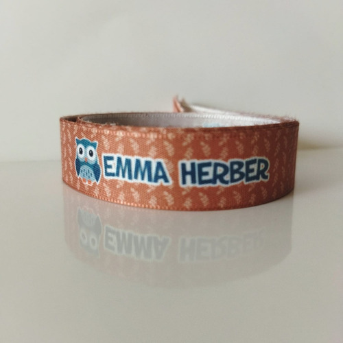 Cintas Con Nombre/logo Para Coser En La Ropa X50u.no Destiñe