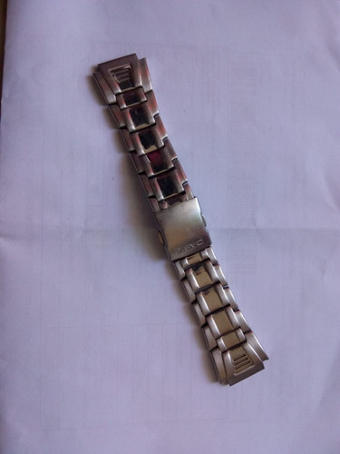 Pulseira Original Casio Aço Aqf-100 Aqf-102 Usada