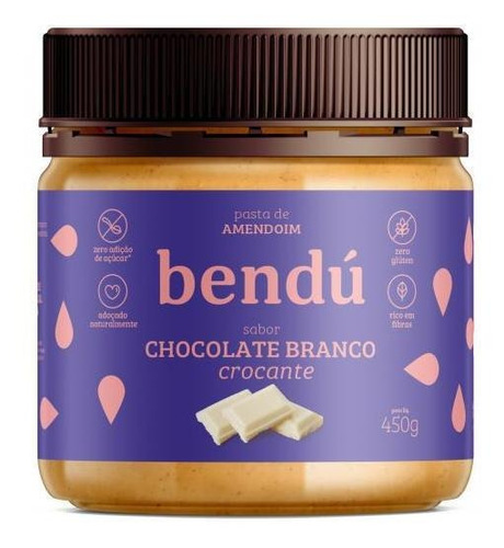 Pasta De Amendoim 450g - Bendú