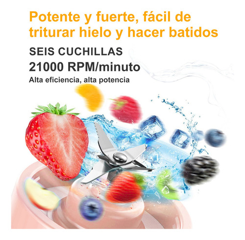 Mm Extractor De Jugos Genérica Licuadora Portátil