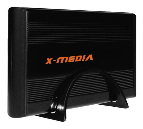 X-media Gabinete 3.5 Disco Externo Usb 2.0 Sata En3200-bk