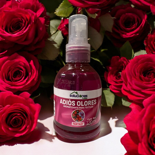 Adios Olores Aromatizante Para Textiles Fantasy Fuller 120ml