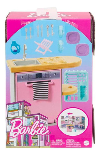 Barbie Accesorios Para Muñeca Muebles Cocina