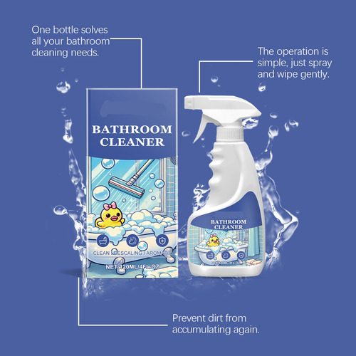 Detergente De Baño De 120 Ml, Limpiador Multiusos Para Baño