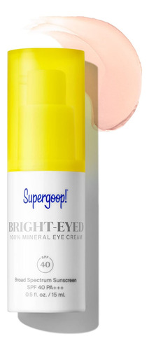 Supergoop! Bright-eyed 100% Mineral Eye Cream, 0.5 Fl Oz - S