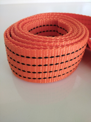 Imagen 6 de 9 de Eslinga Plana Remolque Tela 3mts X2´´50mm Gancho C Ap21