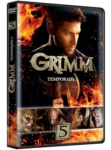 Grimm Temporada 5 Dvd Serie Nuevo