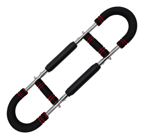 Entrenador De Brazo De Brazo Equipo De Negro Rojo 40 Kg