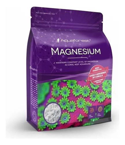 Balling Aquaforest Magnesio - Magnesium 750g Faz 30 Litros