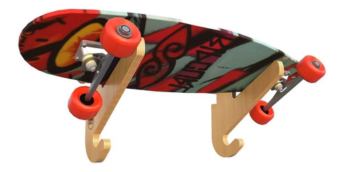 Rack Porta Tabla Skate Longboard Surfkate Snowboad Pared