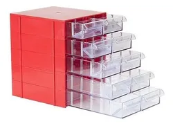 Comprar Gaveteiro Organizador Azul Multiuso Novo Magus Cg510 no Mercado Livre