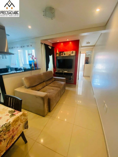 Imagem 4 de 12 de Cobertura S/condomínio Linda No Parque Novo Oratório Em Santo André - A-01729 - 70751126