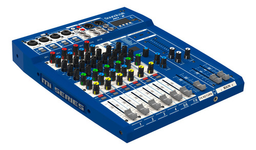 Mesa De Som Soundcraft Mi 8 Analógico Com 8 Canais
