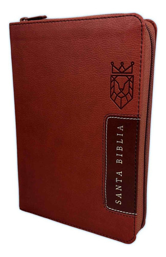 Biblia Rv60/manual/letra Gra/simil Piel/cafe/cierre/indice