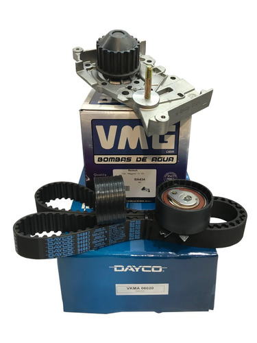 Kit Distribucion Dayco + Bomba Agua Vmg Oroch 1.6 16v K4m