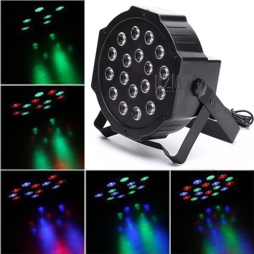 Proton Par 18 Led Rgb Efectos Iluminacion Luces Dj Boliche