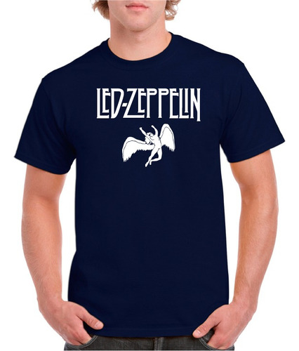 Polera Hombre Estampado Led Zeppelin