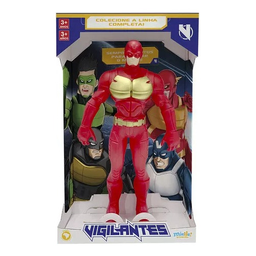 Figura Articulada Grande Vigilante Rojo Ikmie007 Nryj