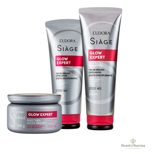 Kit Glow Expert Antifrizz 3 Produtos Melhor