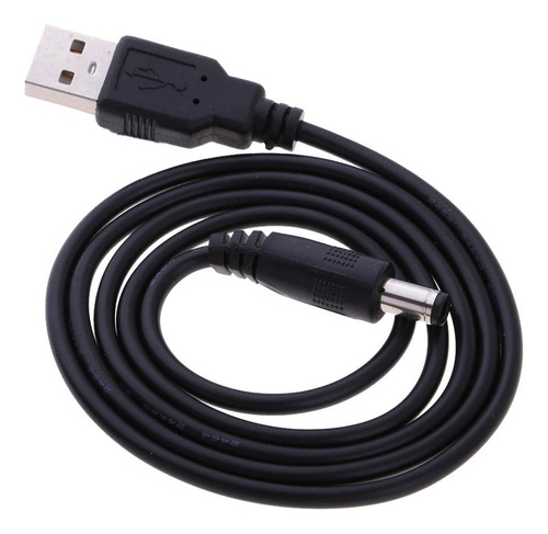 // Cable Usb De Tipo 5,5 Mm X 2,1 Mm De Barril 5 V