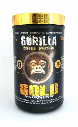 Gorilla Gold Morning. Proteina Con Caf - L a $33950