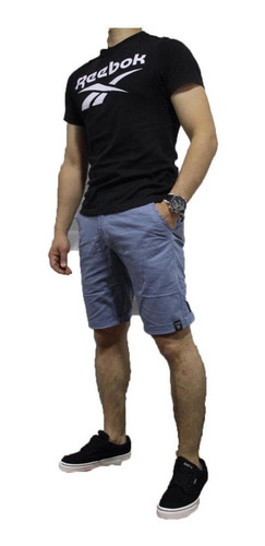 Imagen 2 de 5 de Short Elasticados Hombre Mosaico