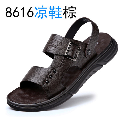 Sandalias De Playa Con Punta Abierta Para Hombre, Zapatillas