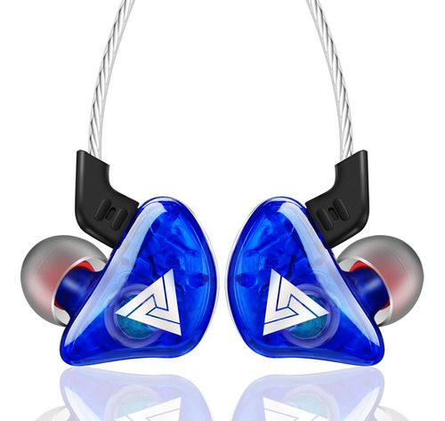 Audífonos in-ear gamer QKZ CK5 azul