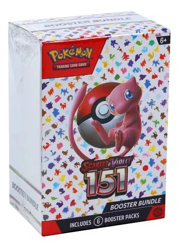 Caixa Booster Bundle Pokémon Tcg Scarlet Violet Scarlet & Violet