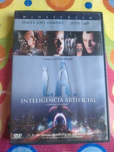 Dvd Inteligencia Artificial, Haley Joel Osment (Usado)