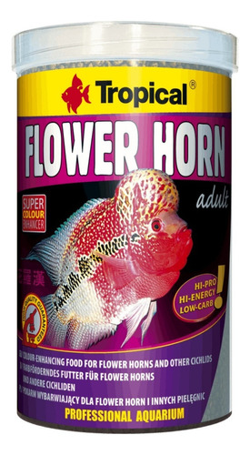 Alimento Comida Para Ciclidos Flower Horn Adulto 380g 