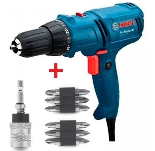 Imagen 1 de 5 de Taladro Atornillado Bosch Gsr 7-14 E + Adaptador Bremen 7293
