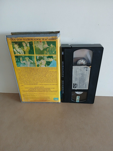 Fita Vhs Dia Dos Namorados Macabro - Raríssima (Usado)