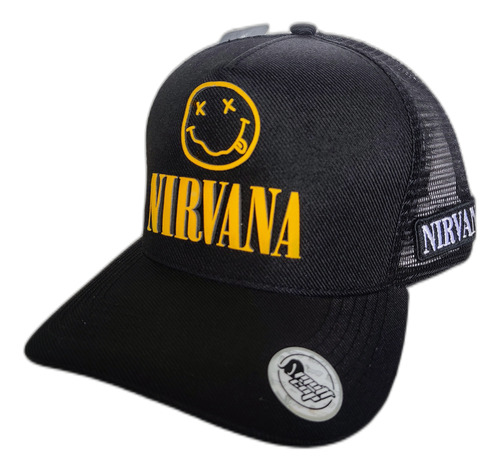 Gorra Trucker Nirvana Classic Rock Premium